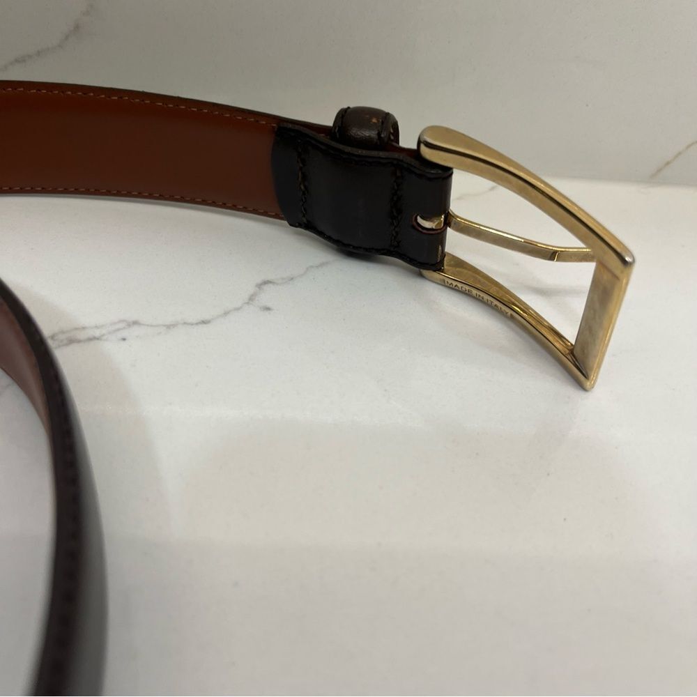 Brooks Brothers Italian Leather Belt- 32 - Picture 7 of 7